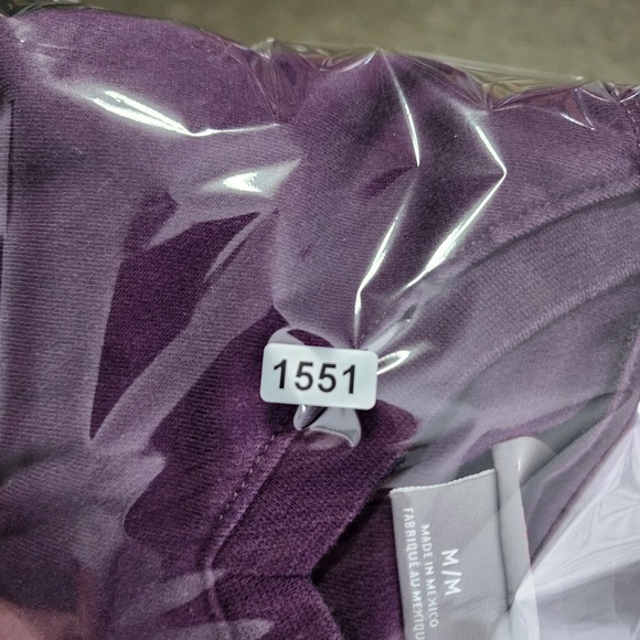 Ariat FR Work V-Neck Shirt Women's M Purple CAT 2 NFPA 2112 Workwear - Picture 9 of 9